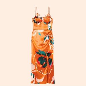 Size 0 Reformation Marguerite Silk Dress